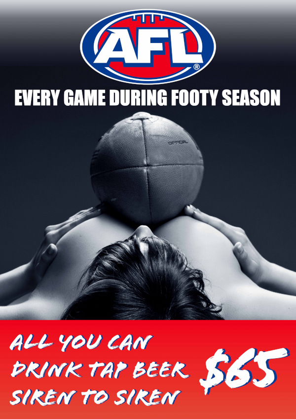 Pole Position Adult Entertainment Venue - Big screen AFL and drink specials