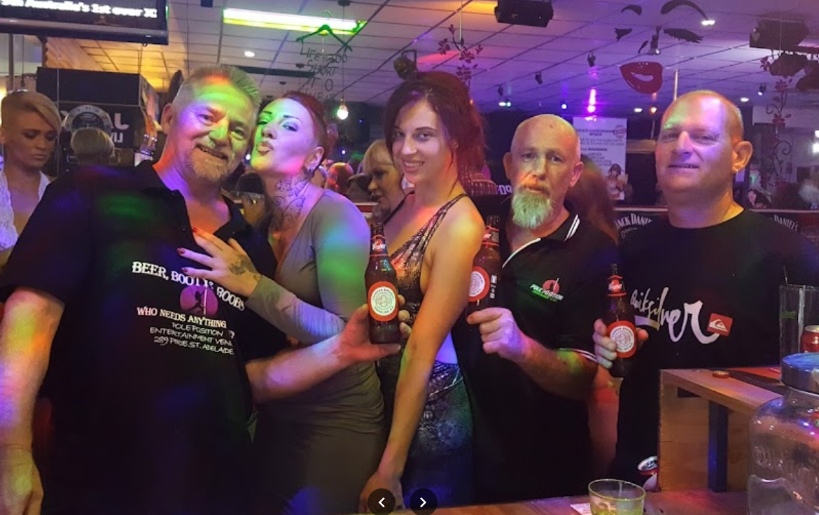 Pole Position Adult Entertainment venue - come and enjoy our beer garden! Heated in winter!